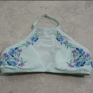 Light blue/turquoise mesh Bralette